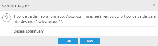 Mensagem - Confirma cópia