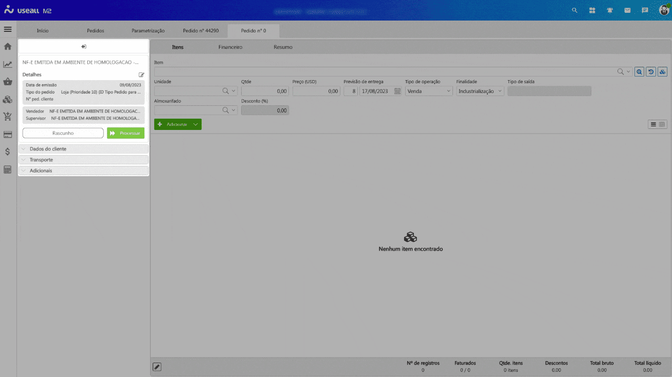 Painel lateral esquerdo