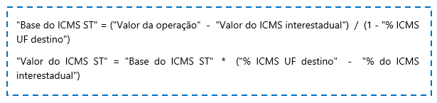 Modalidades De Cálculo Para Icms St Manuais Useall M2 9409